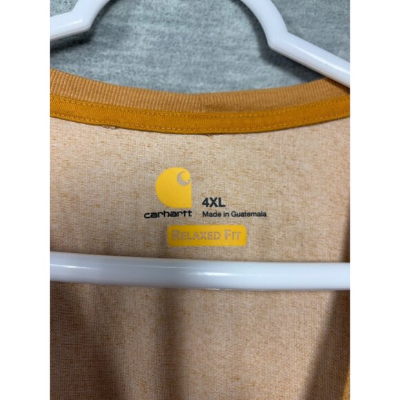 Carhartt Mens Relaxed Fit 4XL T-Shirts 2-Pack Blue Gold - Picture 3 of 7